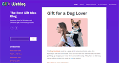Desktop Screenshot of giftweblog.com
